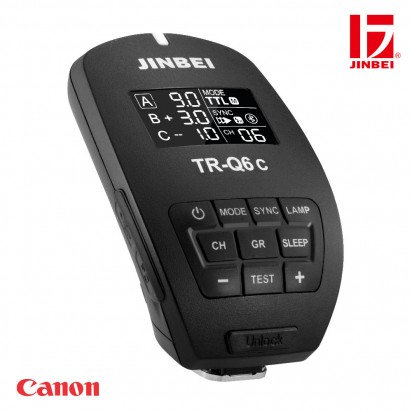 Радиосинхронизатор JINBEI TR-Q6C Bluetooth TTL HSS Canon