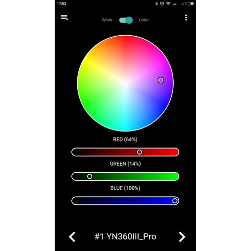 Осветитель YONGNUO YN-360 III PRO RGB