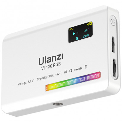 Осветитель ULANZI VL120 RGB Белый