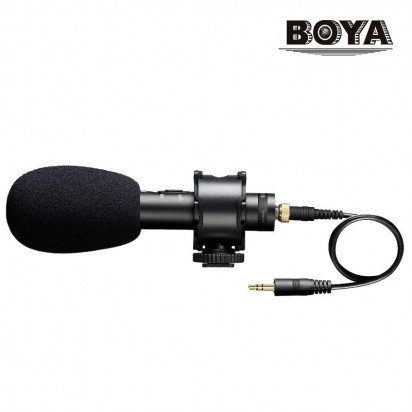 Стерео микрофон BOYA BY-PVM50 для DSLR Видео