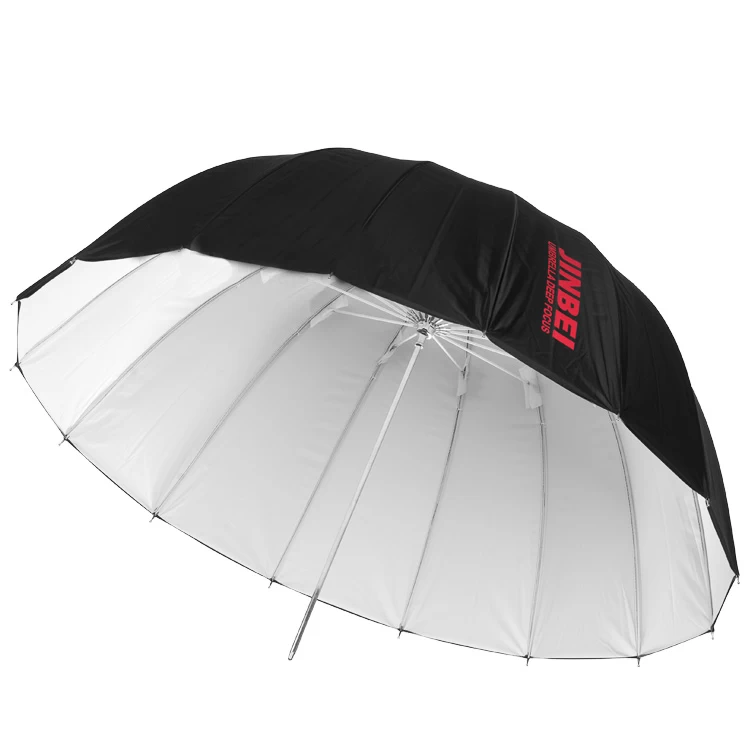 Глубокий зонт JINBEI DEEP 105 см черный белый